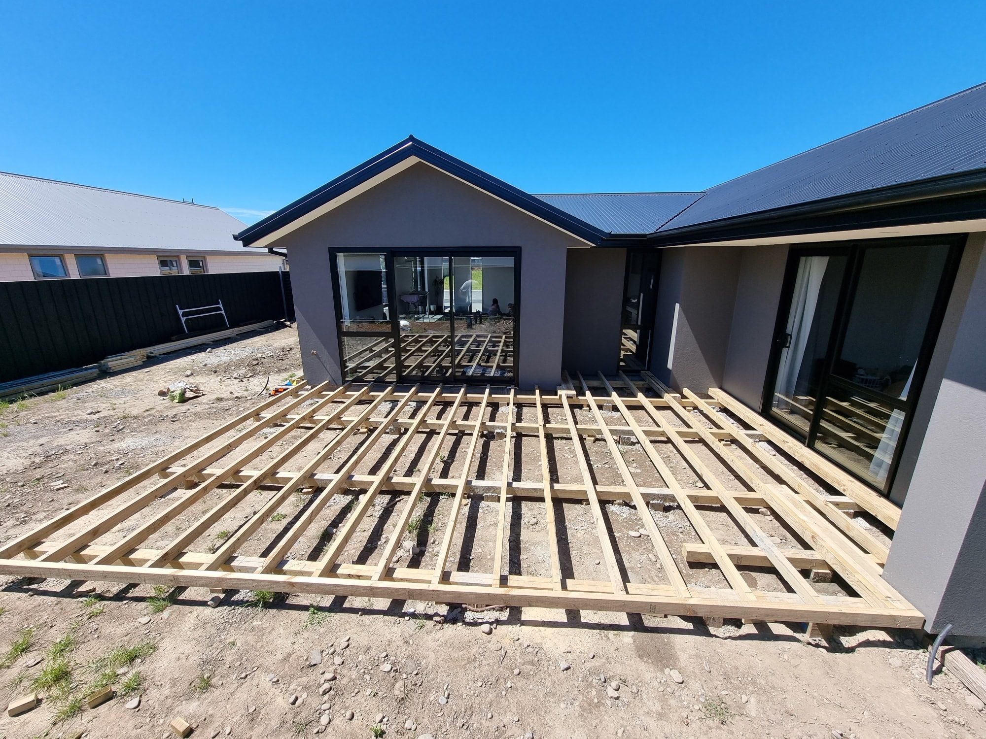 Deck framing and structural construction by CS Built